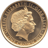 2015 PROOF TWO POUNDS WINSTON CHURCHILL GIBRALTAR - WORLD COINS - Cambridgeshire Coins