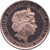 2015 PROOF TWO POUNDS WINSTON CHURCHILL GIBRALTAR - WORLD COINS - Cambridgeshire Coins