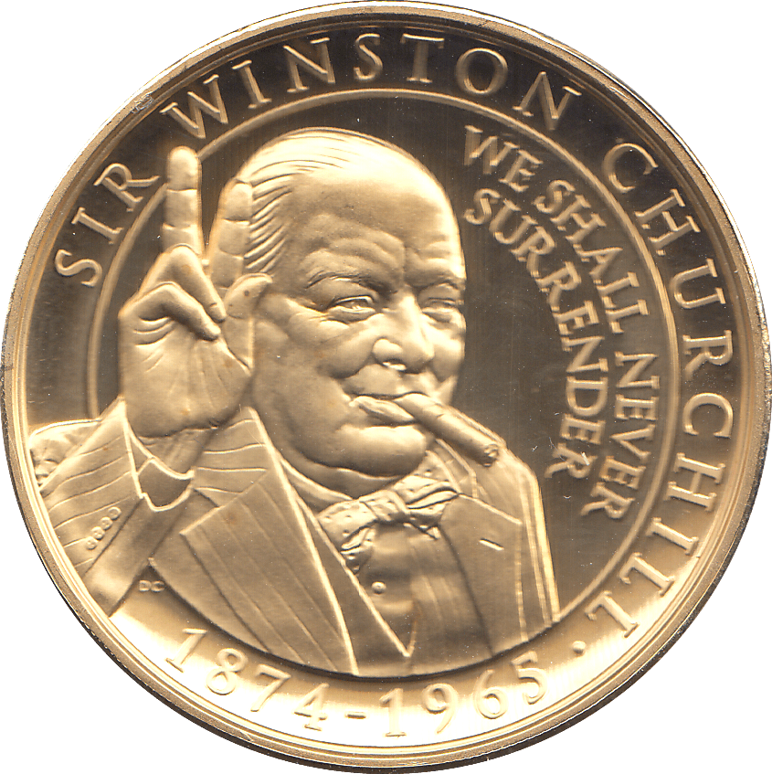 2015 PROOF TWO POUNDS WINSTON CHURCHILL GIBRALTAR - WORLD COINS - Cambridgeshire Coins