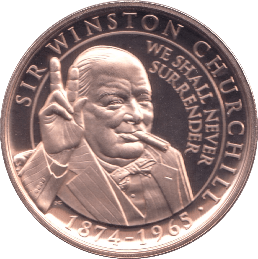 2015 PROOF TWO POUNDS WINSTON CHURCHILL GIBRALTAR - WORLD COINS - Cambridgeshire Coins