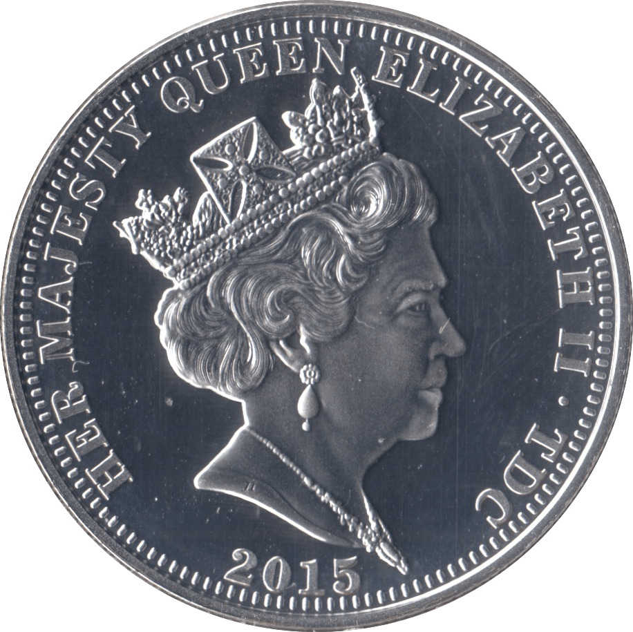2015 QUEEN ELIZABETH LONGEST REIGNI 5 POUNDS TRISTAN DA CUNHA - WORLD COINS - Cambridgeshire Coins