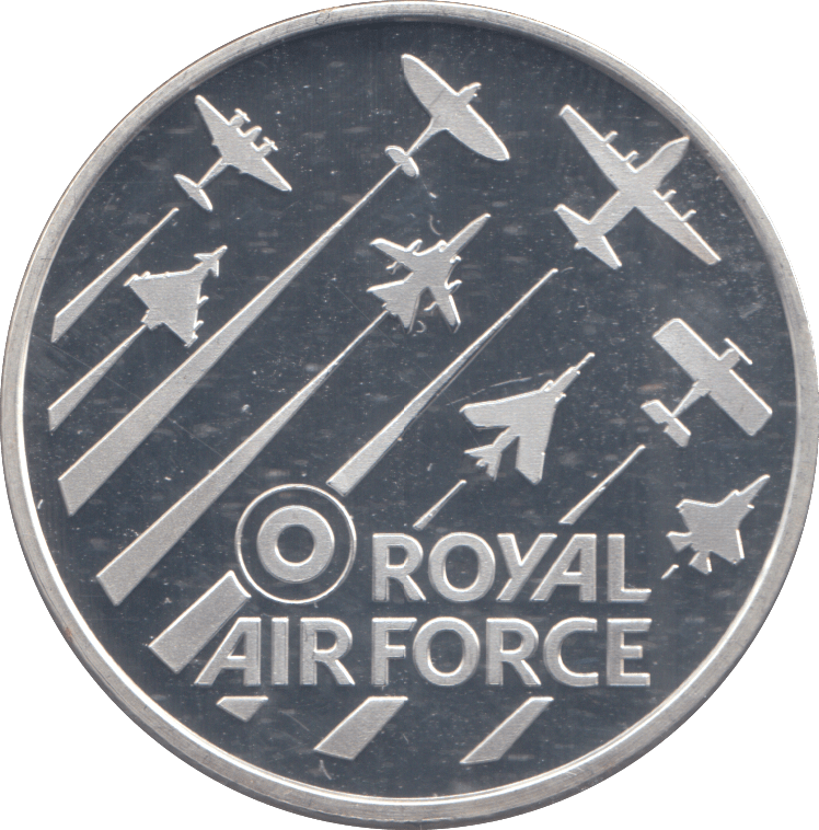2015 RAF SILVER PLATED TOKEN ( PROOF ) - OTHER TOKENS - Cambridgeshire Coins