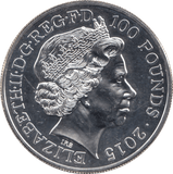 2015 SILVER £100 BIG BEN ( BU ) - SILVER WORLD COINS - Cambridgeshire Coins