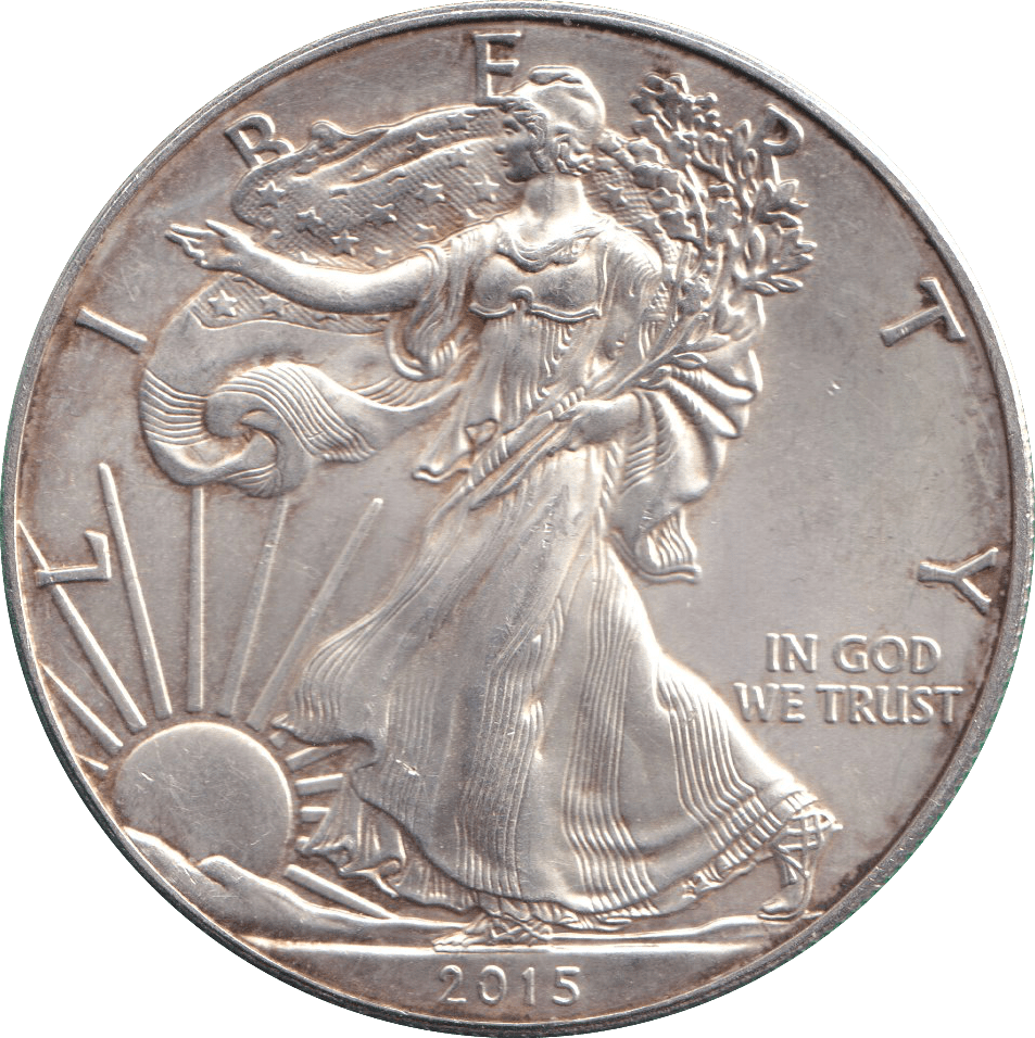 2015 SILVER DOLLAR USA - SILVER WORLD COINS - Cambridgeshire Coins