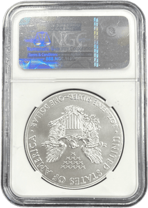 2015 SILVER EAGLE FIRST RELEASES NGC MS 70 USA REF - 2 - NGC SILVER COINS - Cambridgeshire Coins