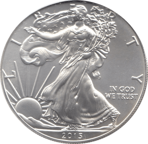 2015 SILVER LIBERTY DOLLAR USA - SILVER WORLD COINS - Cambridgeshire Coins