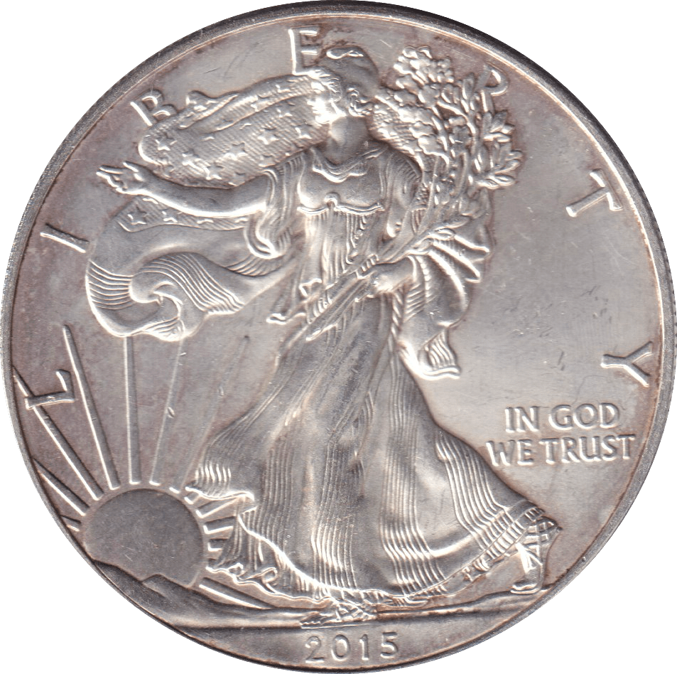 2015 SILVER LIBERTY DOLLAR USA - SILVER WORLD COINS - Cambridgeshire Coins