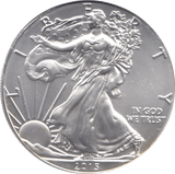 2015 SILVER LIBERTY DOLLAR USA - SILVER WORLD COINS - Cambridgeshire Coins