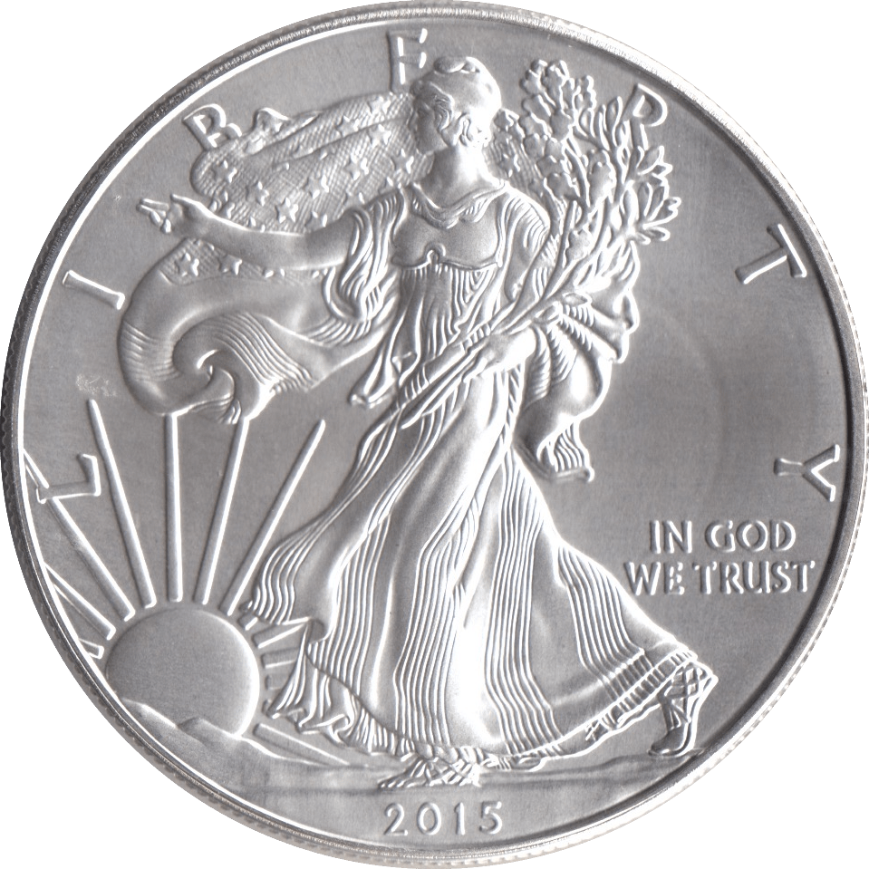 2015 SILVER LIBERTY DOLLAR USA - SILVER WORLD COINS - Cambridgeshire Coins