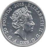 2015 SILVER LONGEST REIGN TWENTY POUNDS - SILVER WORLD COINS - Cambridgeshire Coins