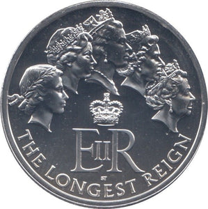 2015 SILVER LONGEST REIGN TWENTY POUNDS - WORLD COINS - Cambridgeshire Coins