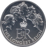 2015 SILVER LONGEST REIGN TWENTY POUNDS - WORLD COINS - Cambridgeshire Coins