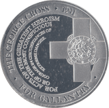 2015 SILVER ONE CROWN - CROWN - Cambridgeshire Coins