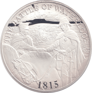 2015 SILVER PROOF £2 BATTLE OF WATERLOO - SILVER WORLD COINS - Cambridgeshire Coins