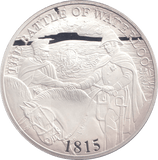 2015 SILVER PROOF £2 BATTLE OF WATERLOO - SILVER WORLD COINS - Cambridgeshire Coins