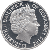 2015 SILVER PROOF 5 POUNDS CORONATION OF THE QUEEN - WORLD COINS - Cambridgeshire Coins