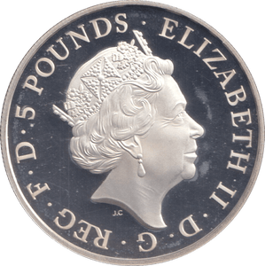 2015 SILVER PROOF £5 THE DUKE & DUCHESS OF CAMBRIDGE - £5 Silver Proof - Cambridgeshire Coins