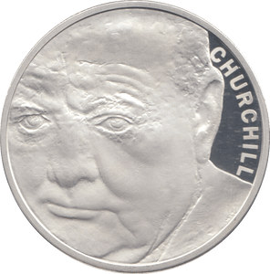 2015 SILVER PROOF FIVE POUNDS CHURCHILL - £5 Silver Proof - Cambridgeshire Coins