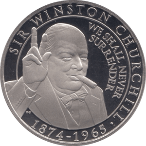 2015 SILVER PROOF HALFCROWN GIBRALTAR CHURCHILL SURRENDER - SILVER WORLD COINS - Cambridgeshire Coins