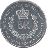 2015 SILVER PROOF ONE POUND TRISTAN DA CUNHA - SILVER WORLD COINS - Cambridgeshire Coins