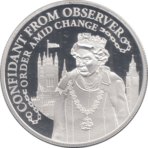 2015 SILVER PROOF TEN DOLLARS CONFIDANT FROM OBSERVER - SILVER WORLD COINS - Cambridgeshire Coins