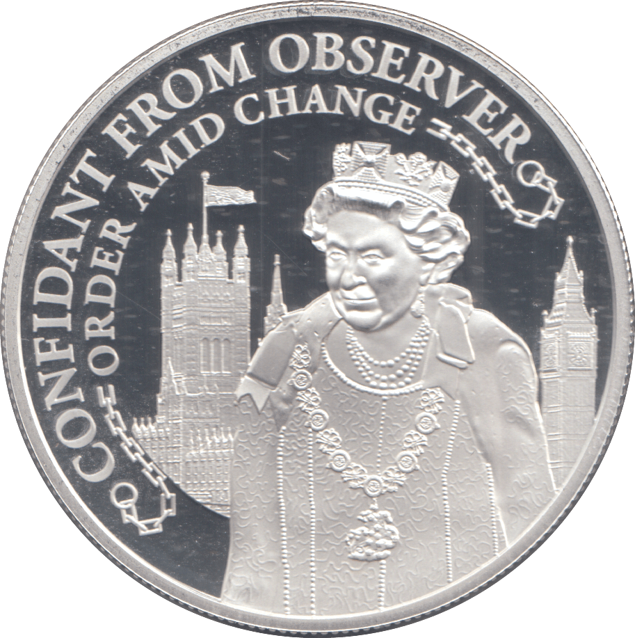2015 SILVER PROOF TEN DOLLARS CONFIDANT FROM OBSERVER - SILVER WORLD COINS - Cambridgeshire Coins