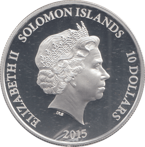 2015 SILVER PROOF TEN DOLLARS CONFIDANT FROM OBSERVER - SILVER WORLD COINS - Cambridgeshire Coins