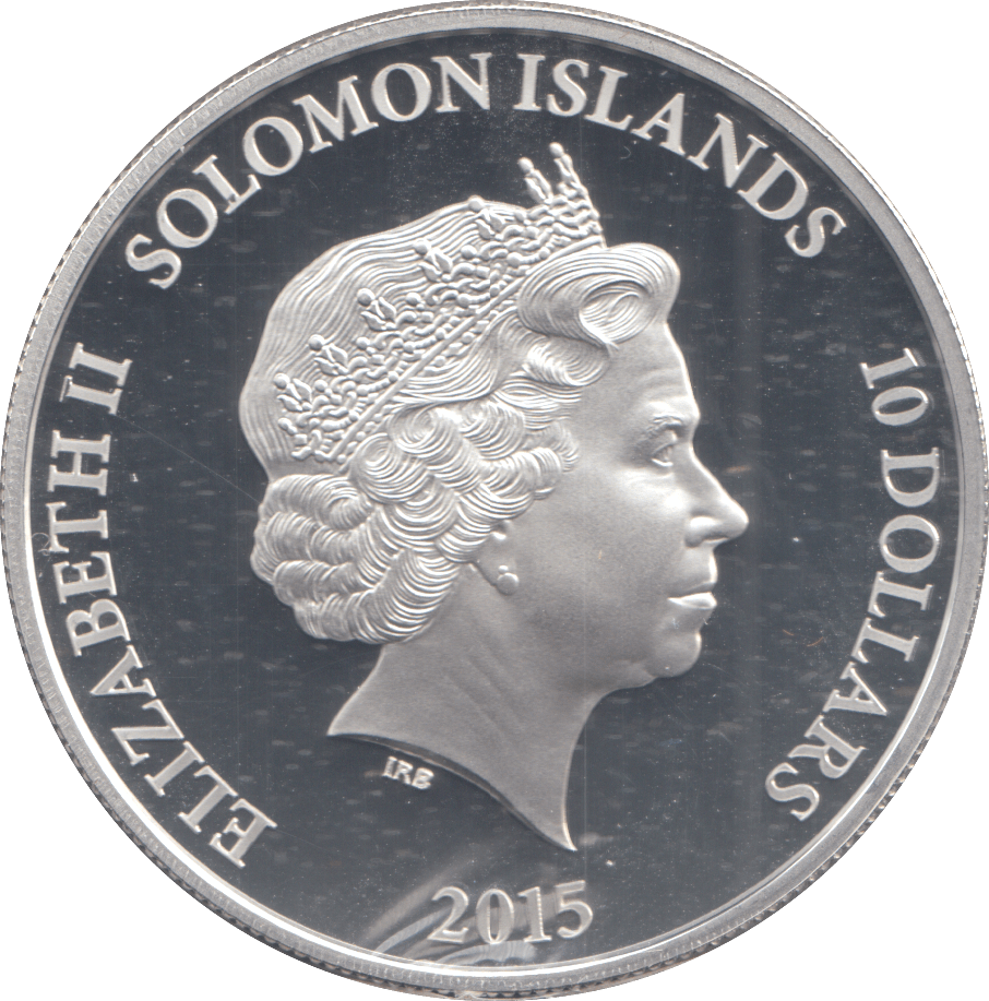 2015 SILVER PROOF TEN DOLLARS CONFIDANT FROM OBSERVER - SILVER WORLD COINS - Cambridgeshire Coins