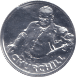 2015 SILVER TWENTY POUNDS ( BU ) - CHURCHILL - SILVER WORLD COINS - Cambridgeshire Coins