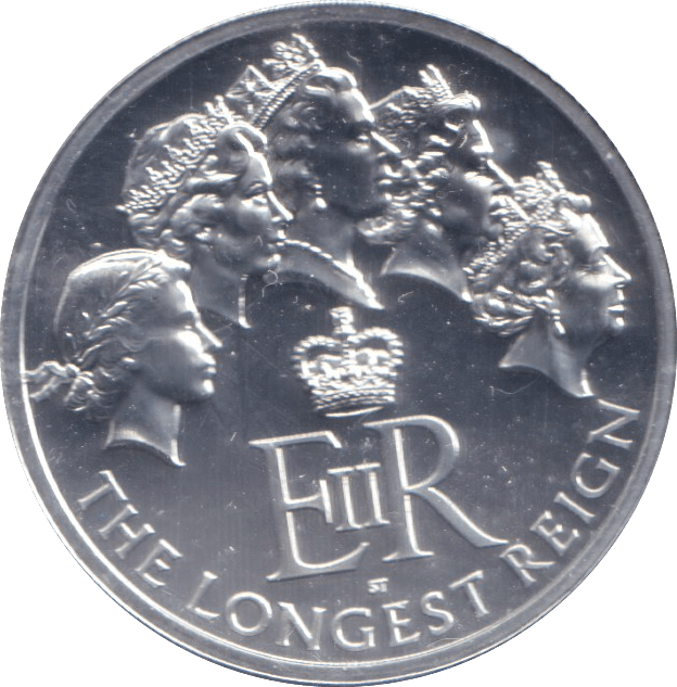 2015 SILVER TWENTY POUNDS ( BU ) - THE LONGEST REIGN - SILVER WORLD COINS - Cambridgeshire Coins