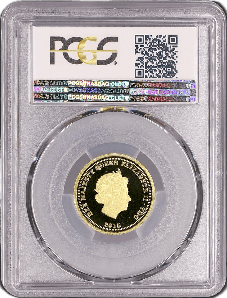 2015 T.D.C GOLD PROOF SOVEREIGN VIVAT REGINA ( PCGS ) PR70DCAM - NGC GOLD COINS - Cambridgeshire Coins