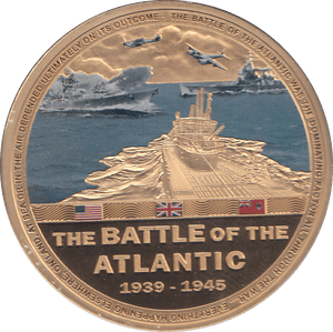 2015 THE BATTLE OF THE ATLANTIC WE WILL ALWAYS REMEMBER - WORLD COINS - Cambridgeshire Coins