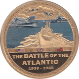 2015 THE BATTLE OF THE ATLANTIC WE WILL ALWAYS REMEMBER - WORLD COINS - Cambridgeshire Coins