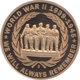 2015 THE BATTLE OF THE ATLANTIC WE WILL ALWAYS REMEMBER - WORLD COINS - Cambridgeshire Coins