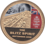 2015 THE BLITZ SPIRIT WE WILL ALWAYS REMEMBER - WORLD COINS - Cambridgeshire Coins