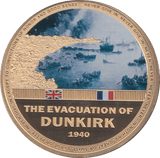 2015 THE EVACUATION OF DUNKIRK WE WILL ALWAYS REMEMBER - WORLD COINS - Cambridgeshire Coins