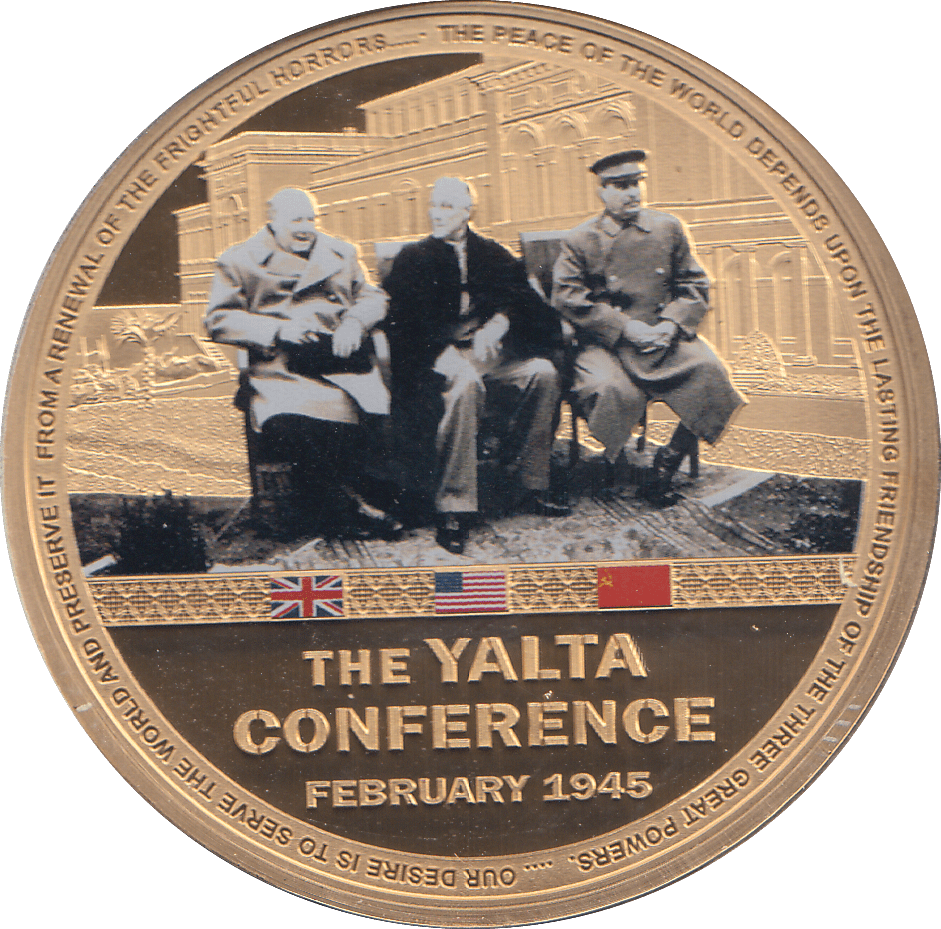 2015 THE YALTA CONFERENCE WE WILL ALWAYS REMEMBER - WORLD COINS - Cambridgeshire Coins