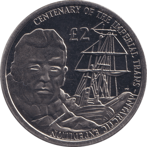 2015 TWO POUNDS ANTARCTIC EXPEDITION BRITISH ANTARCTIC TERRITORY - WORLD COINS - Cambridgeshire Coins