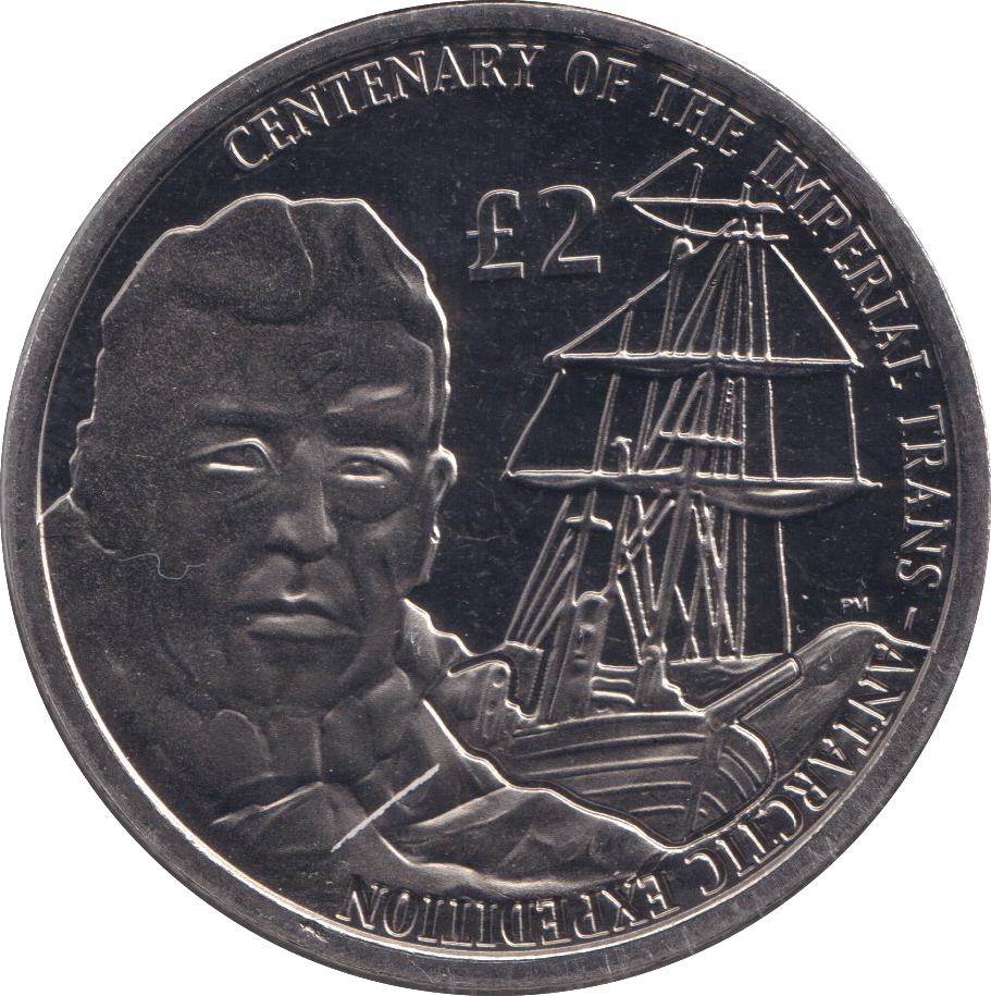 2015 TWO POUNDS ANTARCTIC EXPEDITION BRITISH ANTARCTIC TERRITORY - WORLD COINS - Cambridgeshire Coins