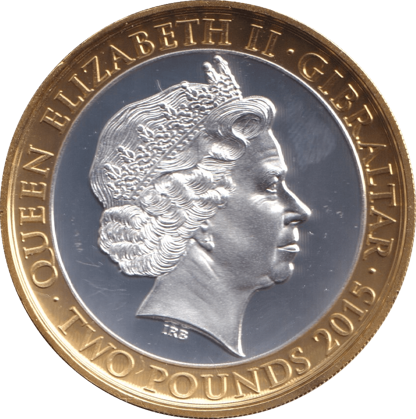 2015 TWO POUNDS BATTLE OF BRITAIN F80 - Crown - Cambridgeshire Coins