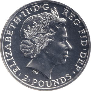 2015 TWO POUNDS SILVER PROOF YEAR OF THE SHEEP - WORLD COINS - Cambridgeshire Coins