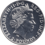 2015 TWO POUNDS SILVER PROOF YEAR OF THE SHEEP - WORLD COINS - Cambridgeshire Coins