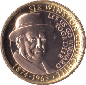 2015 TWO POUNDS SIR WINSTON CHURCHILL GIBRALTAR - WORLD COINS - Cambridgeshire Coins