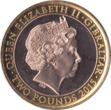2015 TWO POUNDS SIR WINSTON CHURCHILL GIBRALTAR - WORLD COINS - Cambridgeshire Coins