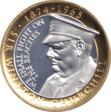 2015 TWO POUNDS SIR WINSTON CHURCHILL UK 3 - WORLD COINS - Cambridgeshire Coins