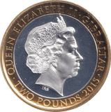 2015 TWO POUNDS SIR WINSTON CHURCHILL UK - WORLD COINS - Cambridgeshire Coins