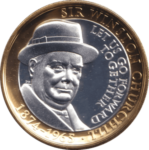 2015 TWO POUNDS WINSTON CHURCHILL F81 - Crown - Cambridgeshire Coins