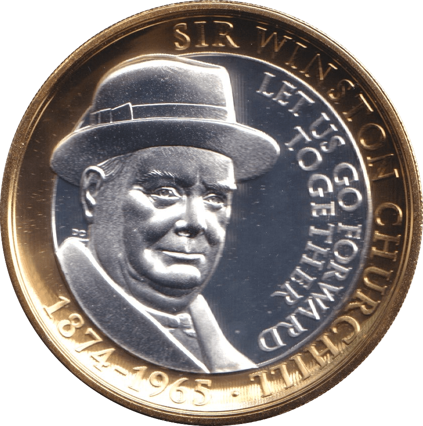 2015 TWO POUNDS WINSTON CHURCHILL F81 - Crown - Cambridgeshire Coins
