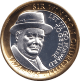 2015 TWO POUNDS WINSTON CHURCHILL F81 - Crown - Cambridgeshire Coins