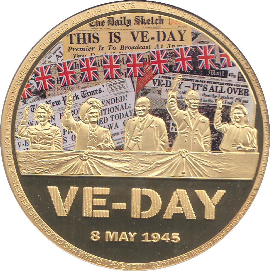 2015 VE - DAY WE WILL ALWAYS REMEMBER - WORLD COINS - Cambridgeshire Coins